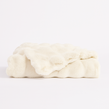Dreame Double-Layer Large Rabbit Fur Blanket - Thickened, Soft, and Comfortable for Summer Office Use and Double Bed Sheets, Providing a Cozy Experience