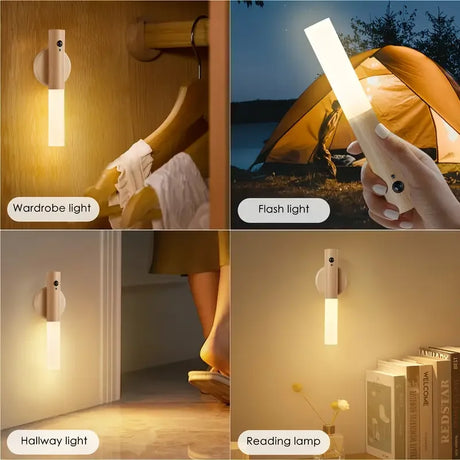 Rechargeable LED Motion Sensor Wall Lamp - A Modern Solution for Safe and Convenient Lighting in Your Home
