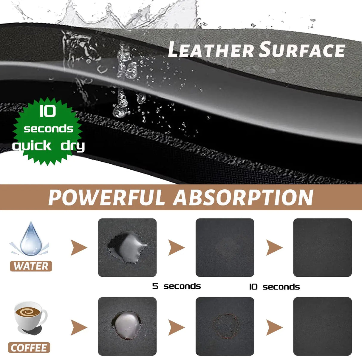 Ultra-Absorbent Diatomite Kitchen Floor Mat - Soft, Washable, Anti-Slip Bathroom Entrance Rug