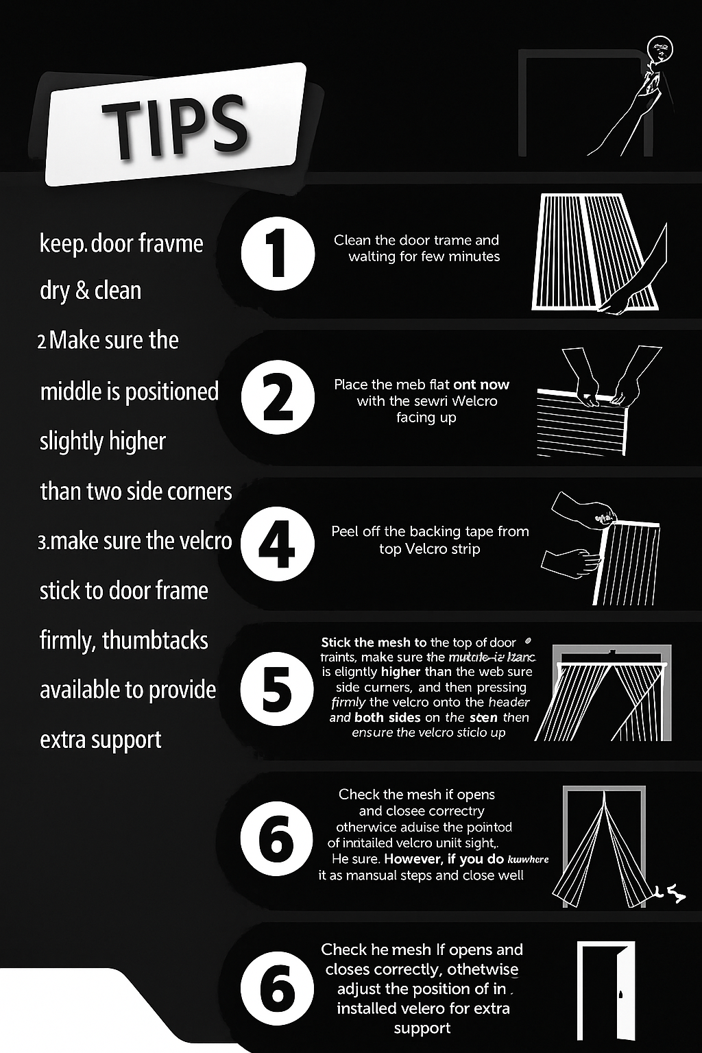 Magnetic Mosquito Net Curtains for Windows and Doors - Automatic Closing Fly Screen for Enhanced Household Ventilation
