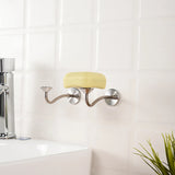 Stainless Steel Magnetic Soap Rack - Wall-Mounted, Multi-Functional with Self-Drainage for Bathroom, Kitchen, and Shower Room